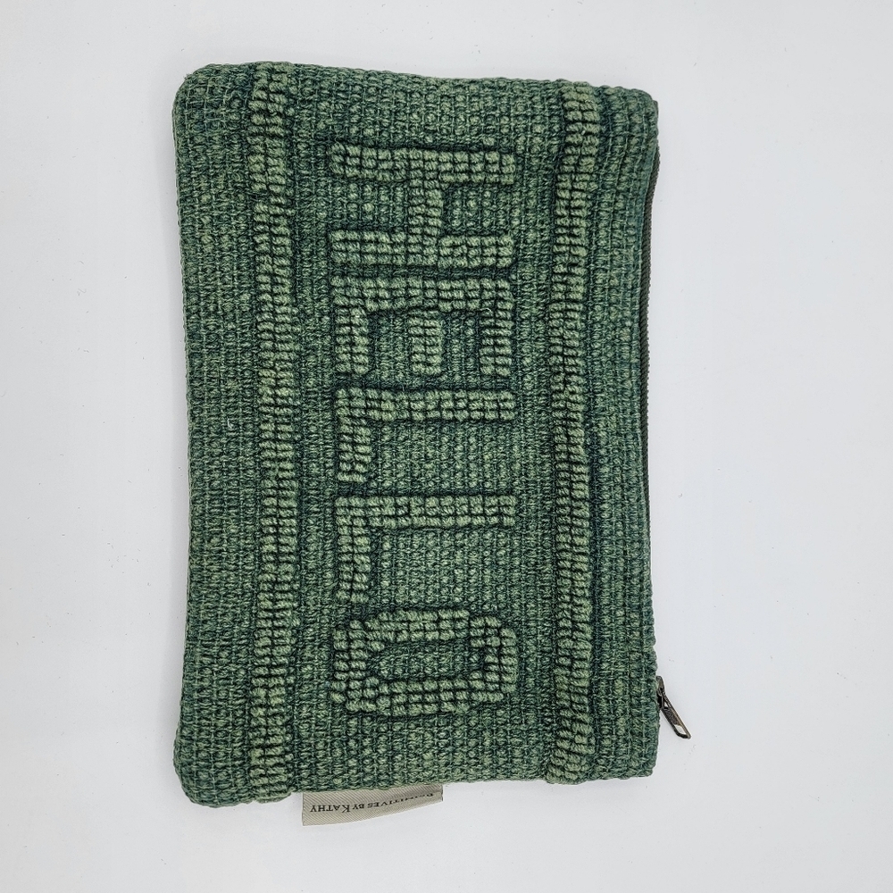 Hello Embroidered Makeup Bag Pouch #0005